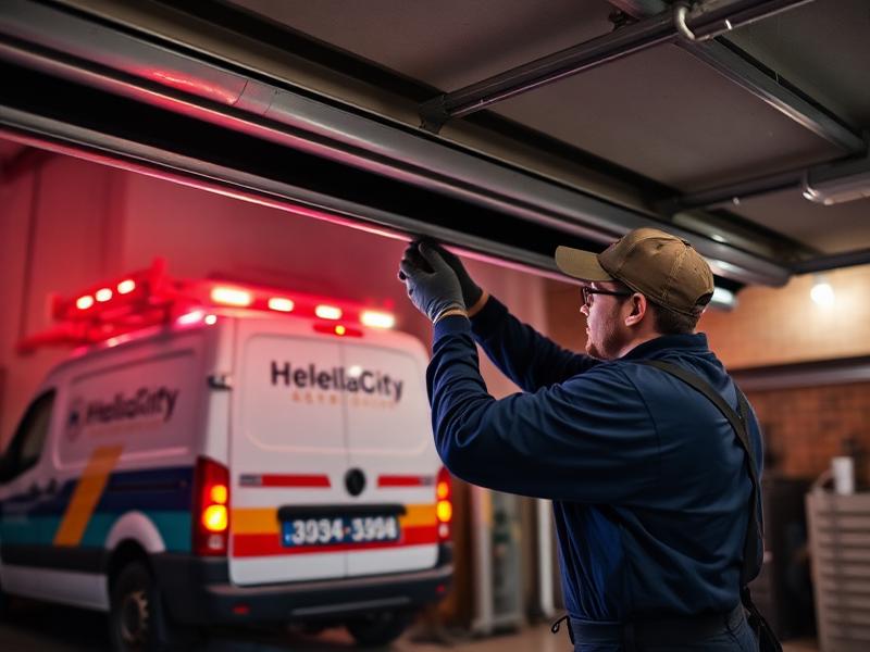Emergency Service service - professional garage door technician
