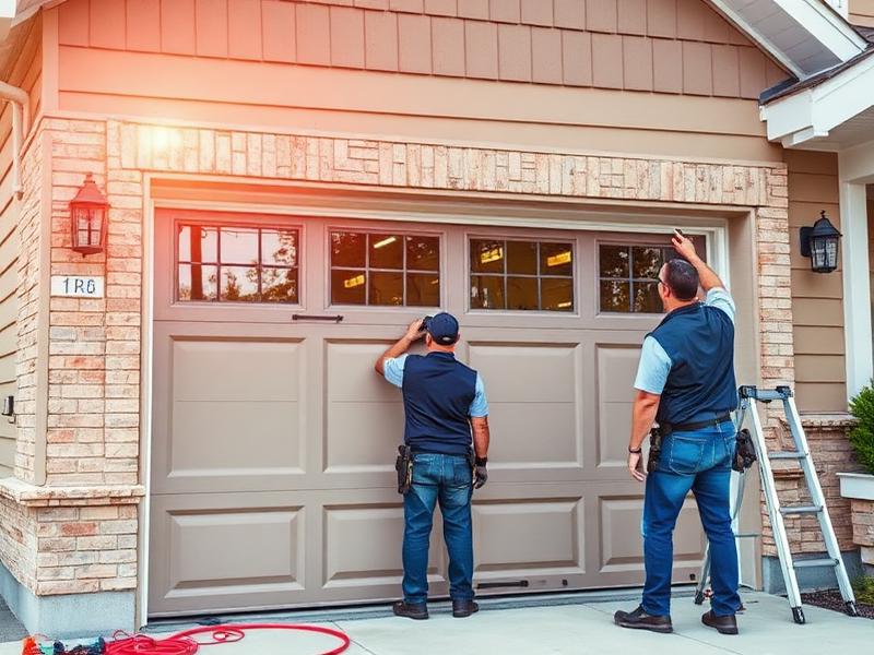 Installation service - professional garage door technician