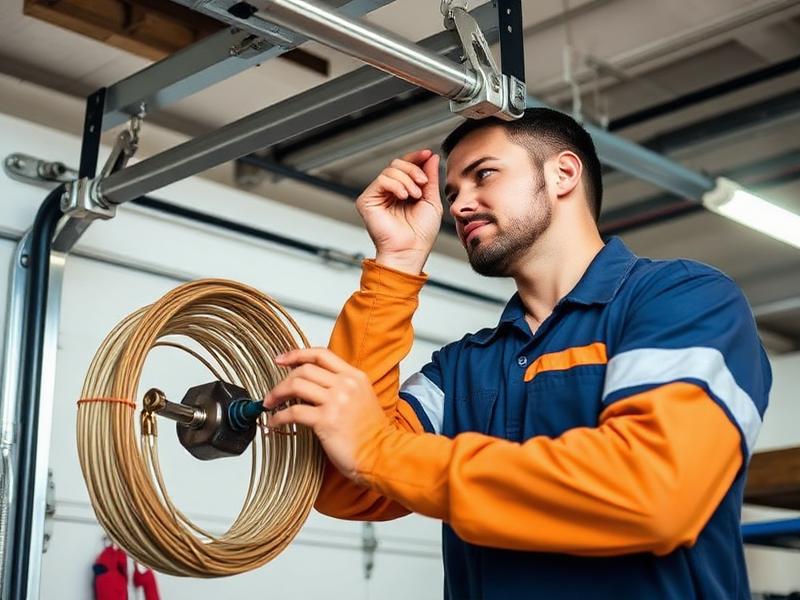Repair service - professional garage door technician